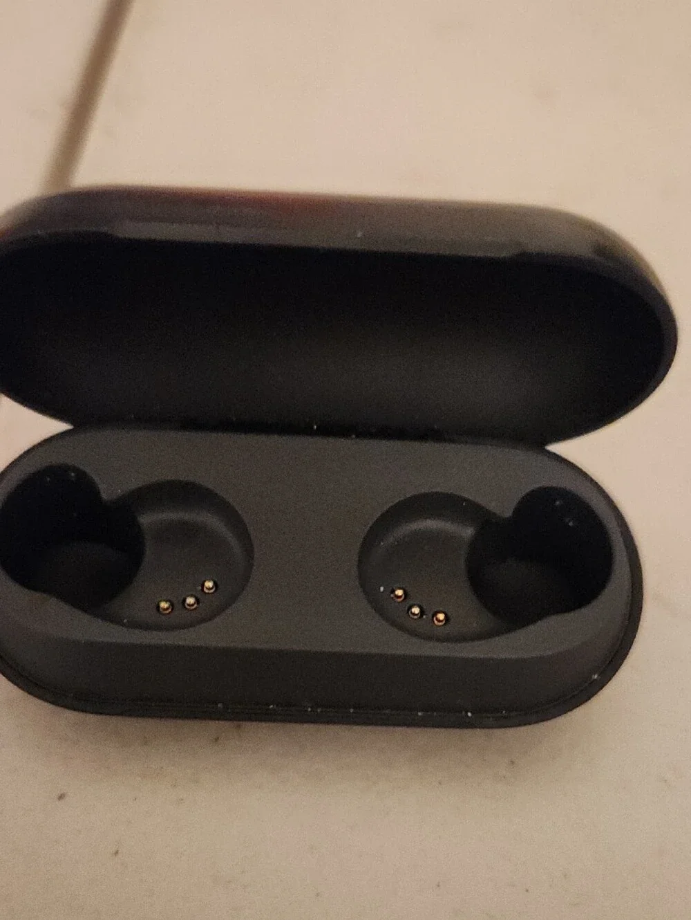 Sony Black True Wireless Earbuds with Charging Case